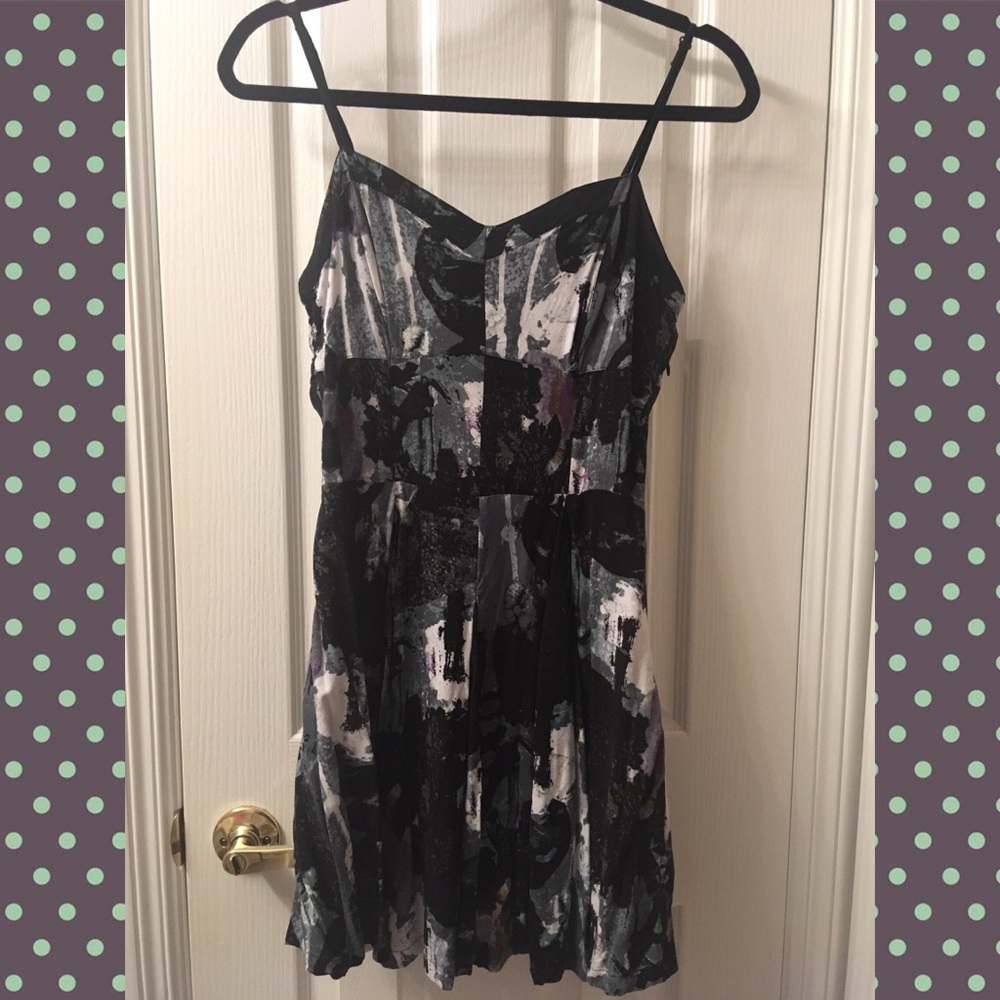 Watercolor Look Aritzia Dress